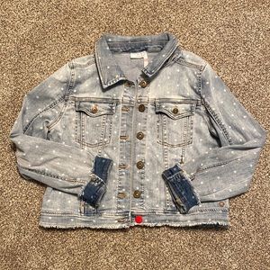 Matilda Jane 435 Denim Dot Jacket